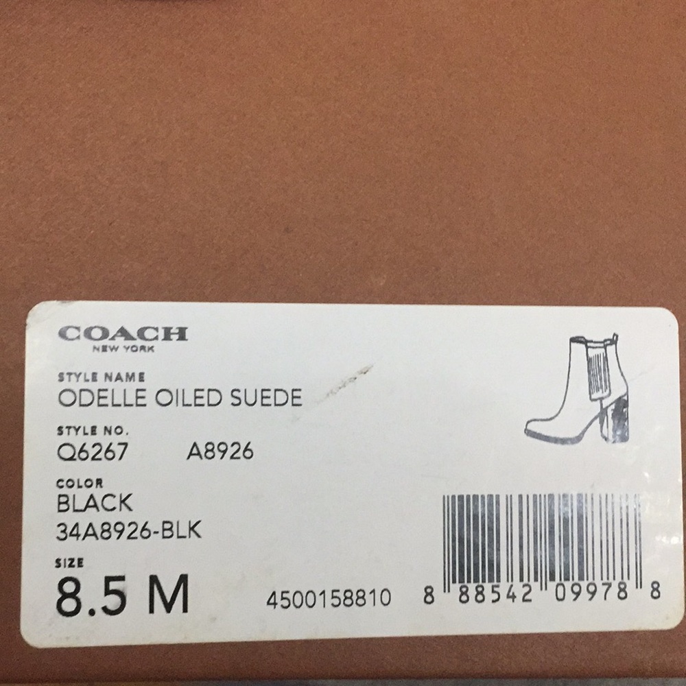 Authentic Coach boots - Picture 5 of 5